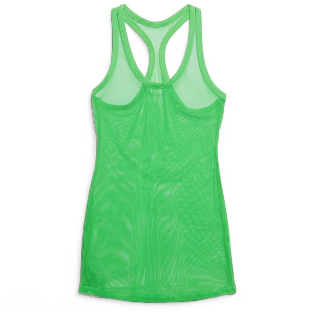NEW Savage X Fenty Nothing but Net Slip - green / kiwi - small